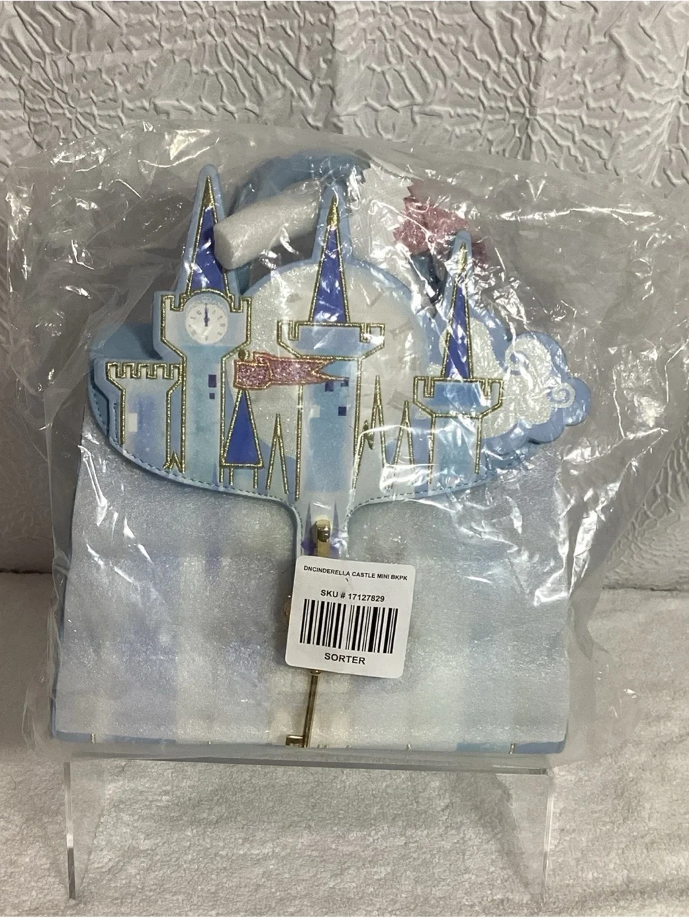 Danielle Nicole Disney Cinderella Castle Crossbody Figural Bag NEW Novelty Kitsc